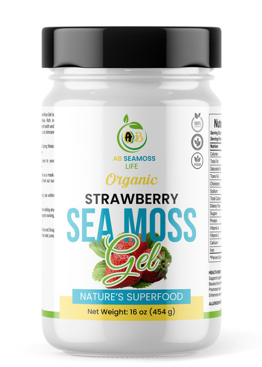 Strawberry Sea Moss Gel