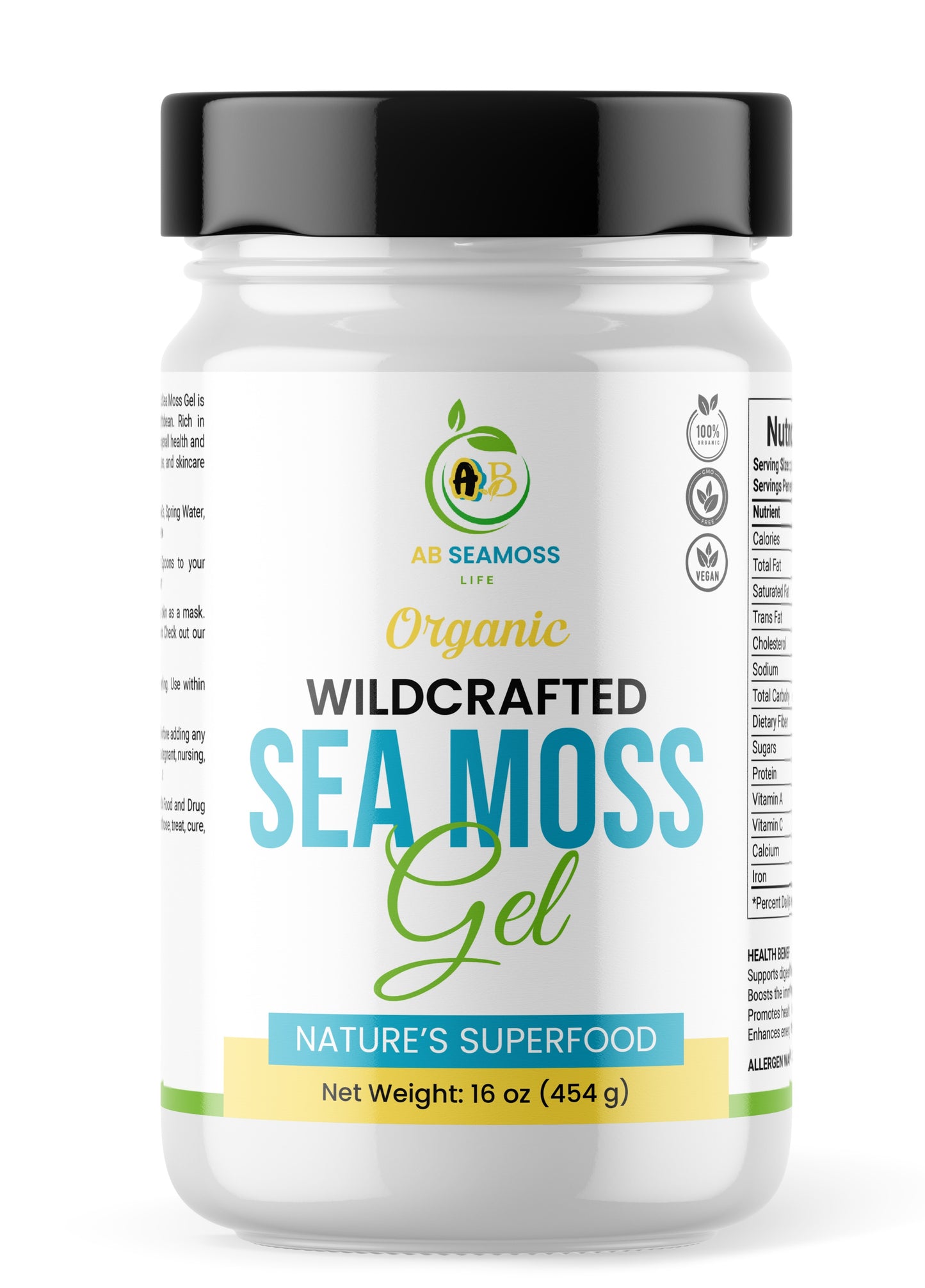 Plain Sea Moss Gel